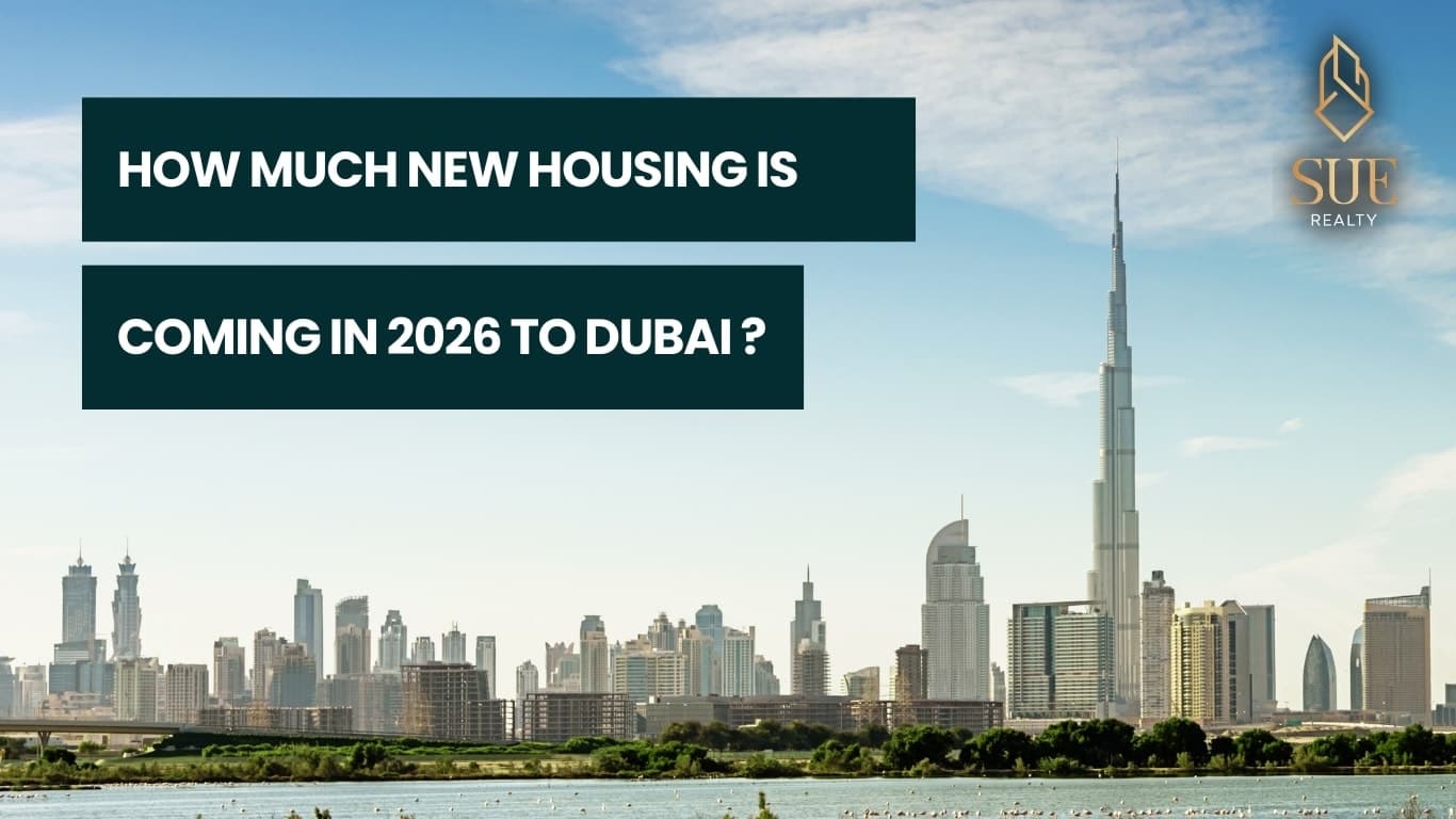 How Much New Housing is Coming in 2026 to Dubai?